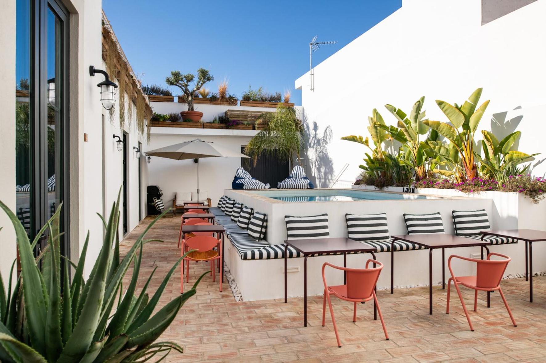 Casa Rosa Villa With Pool In Olhao Centre Экстерьер фото